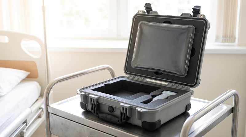 Hospital equipment case