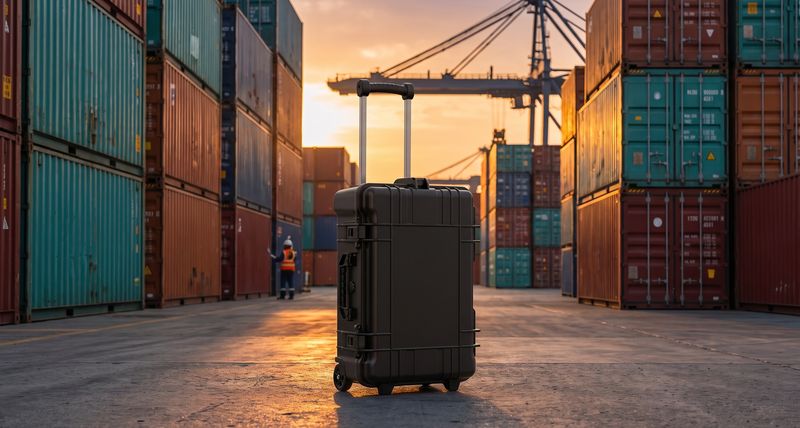 Logistics transport protective case